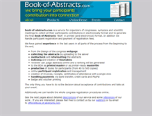 Tablet Screenshot of book-of-abstracts.com